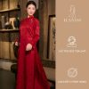 lua-nang-ao-dai-gam-do-do-dong-mau